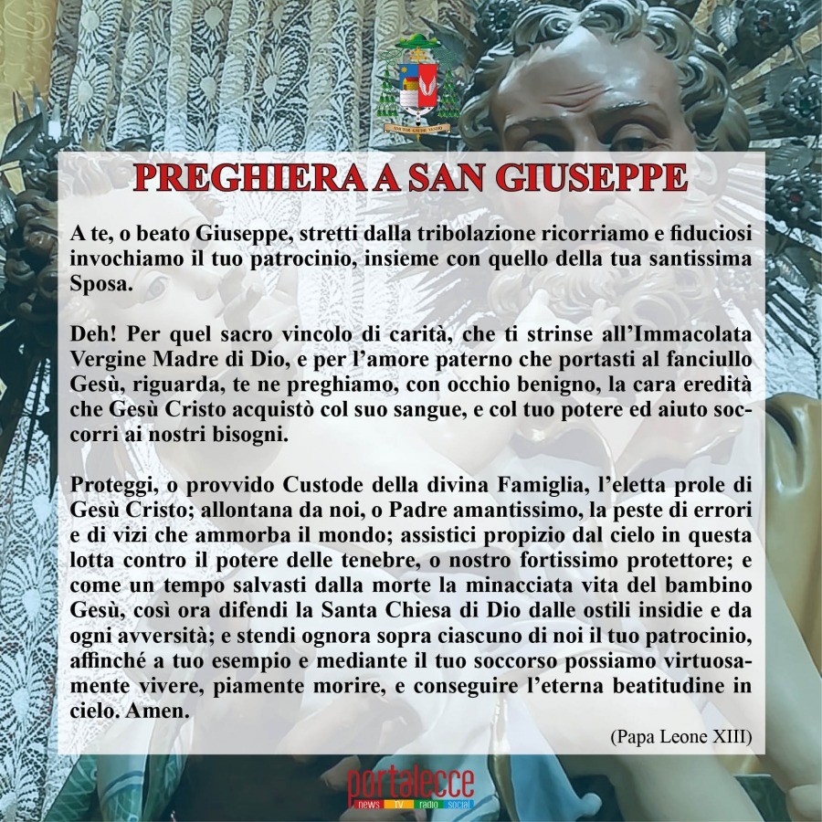 A Te Beato Giuseppe 16 Il Magistero Di Leone Xiii E La Piu Diffusa Tra Le Preghiere