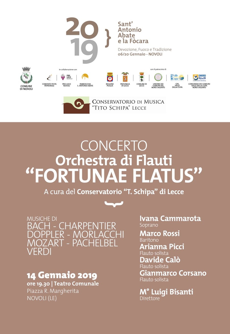 Locandina Concerto Fortune Flatus
